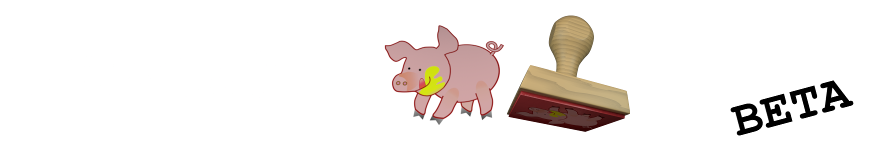 Schweinchenstempel Logo